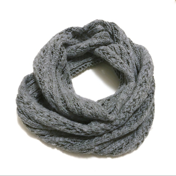 Gilly Hicks Accessories - Gilly Hicks Grey Infinity Scarf